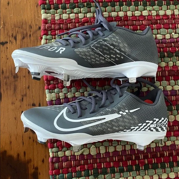 Nike React Vapor Ultrafly Elite 4 baseball cleat light smoke grey 7 DA0701-002 - Picture 6 of 13